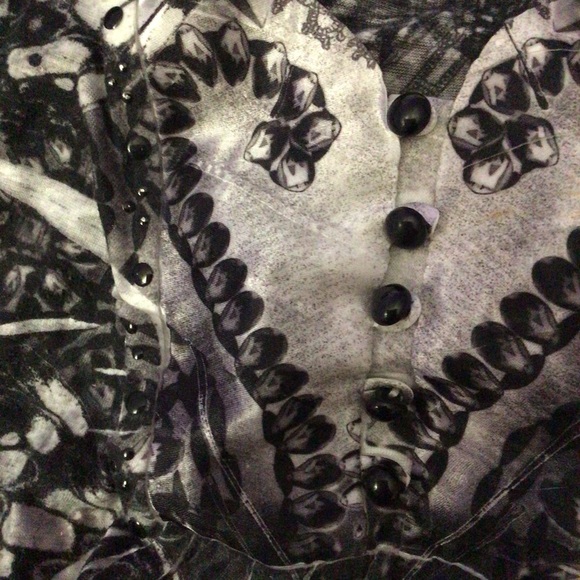 One World gothic style top L - Picture 4 of 7